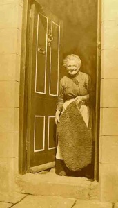 Mrs Le Cras (nee May), wife of the Opera House caretaker c1910