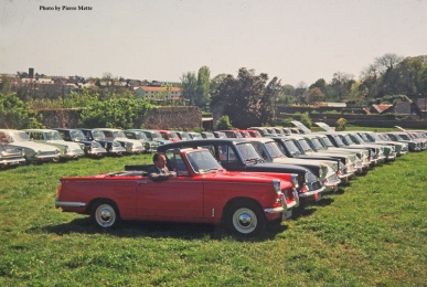 Hire cars for an air rally