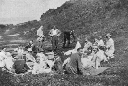 A picnic at Greve de Lecq