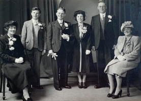 The wedding of Florrie Voisin and Clifford Vibert