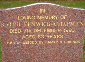 Chapman - St John’s Church cemetery