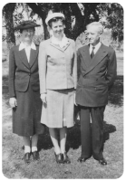 Alfred Ernest Reginald Crocker and Elsie, nee Le Masurier, and their daughter Phyllis Maud