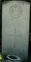 John Edward Le Cornu, Almorah Cemetery, Jersey
