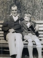 Reginald Le Marquand and his stepson Robert Greenaway
