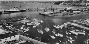 The French Harbour in the 1950s