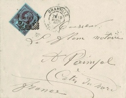 Letter to Paimpol, Brittany, 1890
