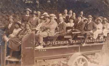 A Pitchers Tantivy charabanc