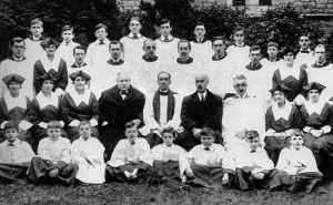 St Aubin choir in the 1920s