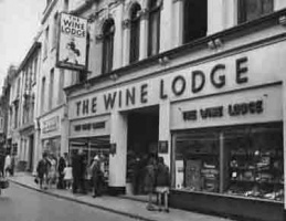 Wine Lodge, Queen Street in 1968