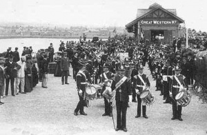 The East Surrey band in 1907