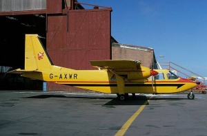 Aurigny Islander in the 1970s