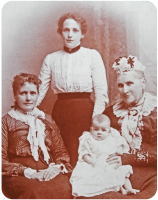 Margaret Napier Smith (1848-), AnniePink, AnnieTaylor, May Napier Taylor, 1903