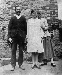 Pierre Morin and Marie Louise, with daughter Florence
