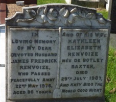 Baxter - St Ouen parish cemetery