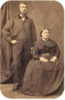 Henry Coutanche and Mary Ann, nee Martin