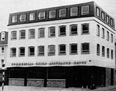 ... it was replaced by a new Grosvenor House, occupied by Commercial Union insurance from the 1960s
