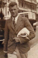 Edward Louis Jouault (1912-1976) in the 1930s at Havre des Pas