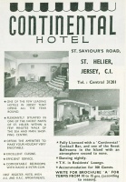 Continental Hotel advert