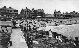 ... Our money's on the one with the man. When this picture is enlarged it shows the same marks on the concrete as in the one on the left. They seem to have been wiped out in the middle picture