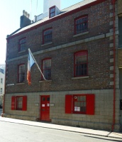We head briefly into Library Place to visit Jersey's original public library ...