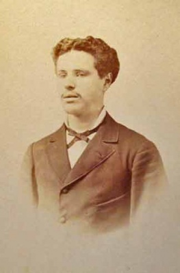 A rare carte de visite by J Lacolley, who was in business at 45 Bath Street from 1877 to 1879
