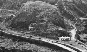 A 1933 aerial view of Verclut, wrongly called 'Gibraltar' by most islanders