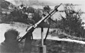 St Brelade's Bay machine gun