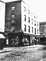 Slaters stationers, booksellers and newsagents on the corner of Halkett Place and Hilgrove Street
