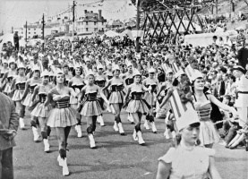 Majorettes in 1952