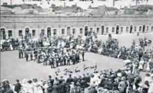 A public concert at the fort