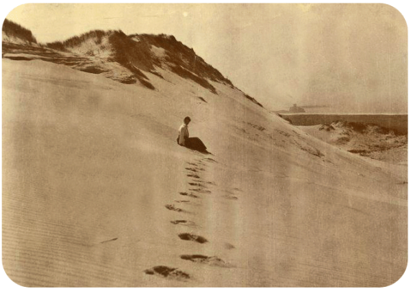 A dune with a view in 1905
