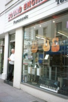 Barry Roche at his Sound Engineering shop in 2000 - Jersey Evening Post picture