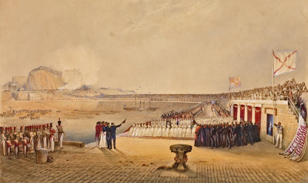 Victoria's arrival in 1846