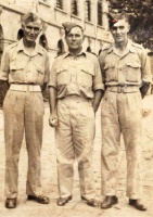 Frederick Alfred Renouf with army colleagues