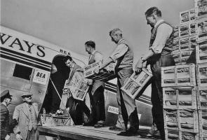 Vegetable exports by air