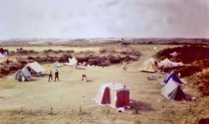 Les Quennevais Campsite in 1968