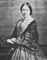 Elizabeth Adelaide de Gruchy, née Gwyer (1835-1875), generation 8, beloved wife of Jean, of La Profonde Rue, Trinity, (main picture)