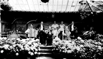 Entertainment in the hotel gardens