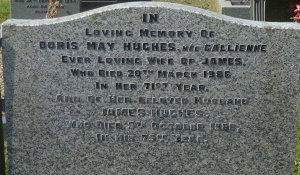 Hughes - St Ouen parish cemetery