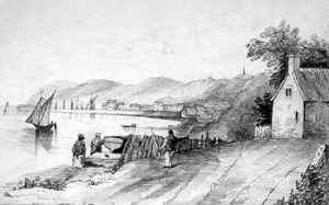 La Haule before a road was built]]