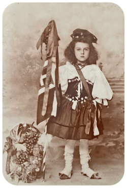 Daisy Mary Ann Sullivan, aged five in 1902