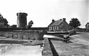 The coast road at La Rocque in 1936