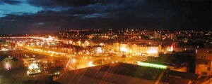 St Helier at night