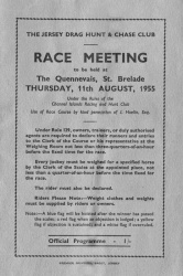 Les Quennevais race programme 1955