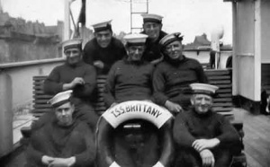 Francis James Allo and shipmates