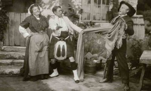 Hicks in his own play, Gay Gordons