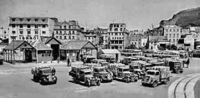 A year after the Liberation potatoes were exported to Germany for British troops