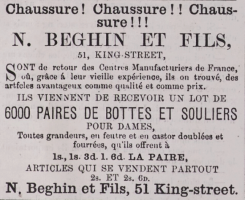 1873 advert in Jersey Punch