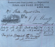 Coal from J J Marett