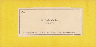 Hutton photograph back